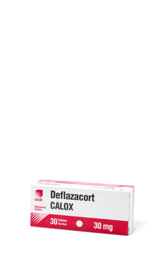 Deflazacort 30 tabletas 30mg