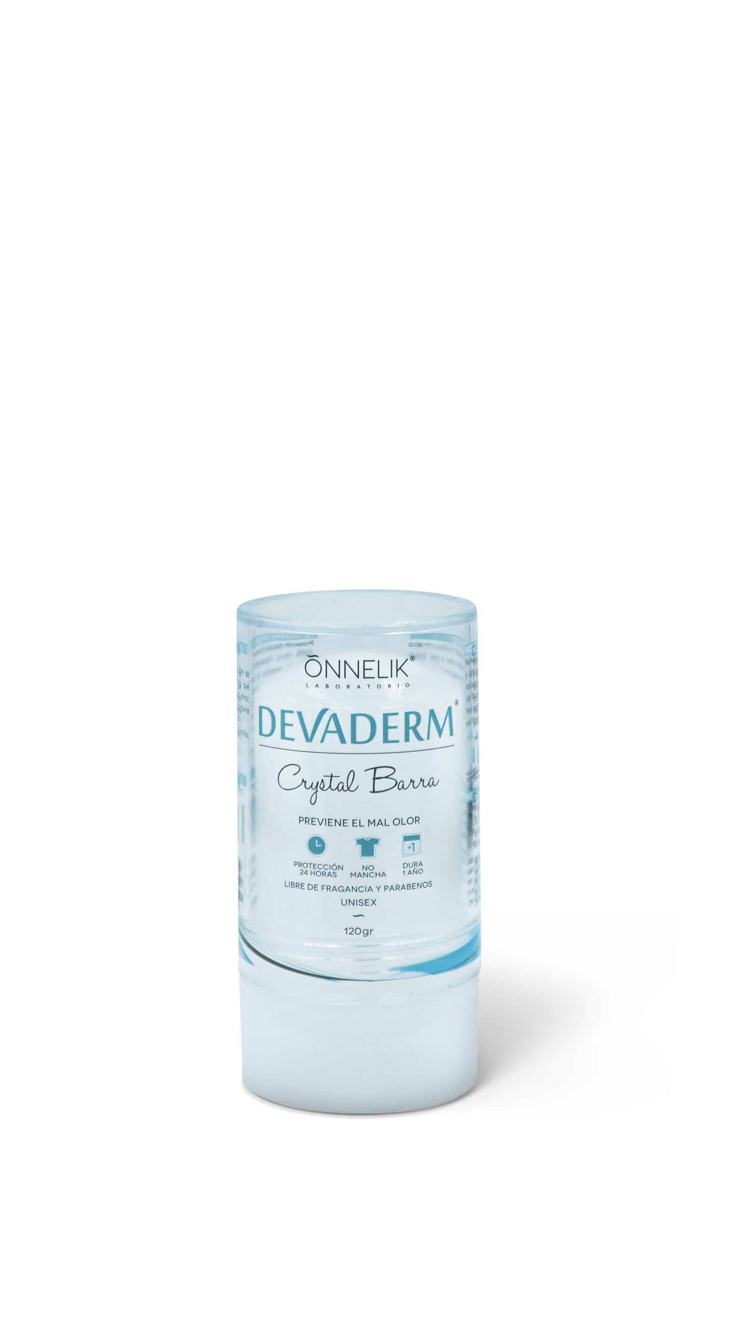 Devaderm crystral barra de alumbre 120g