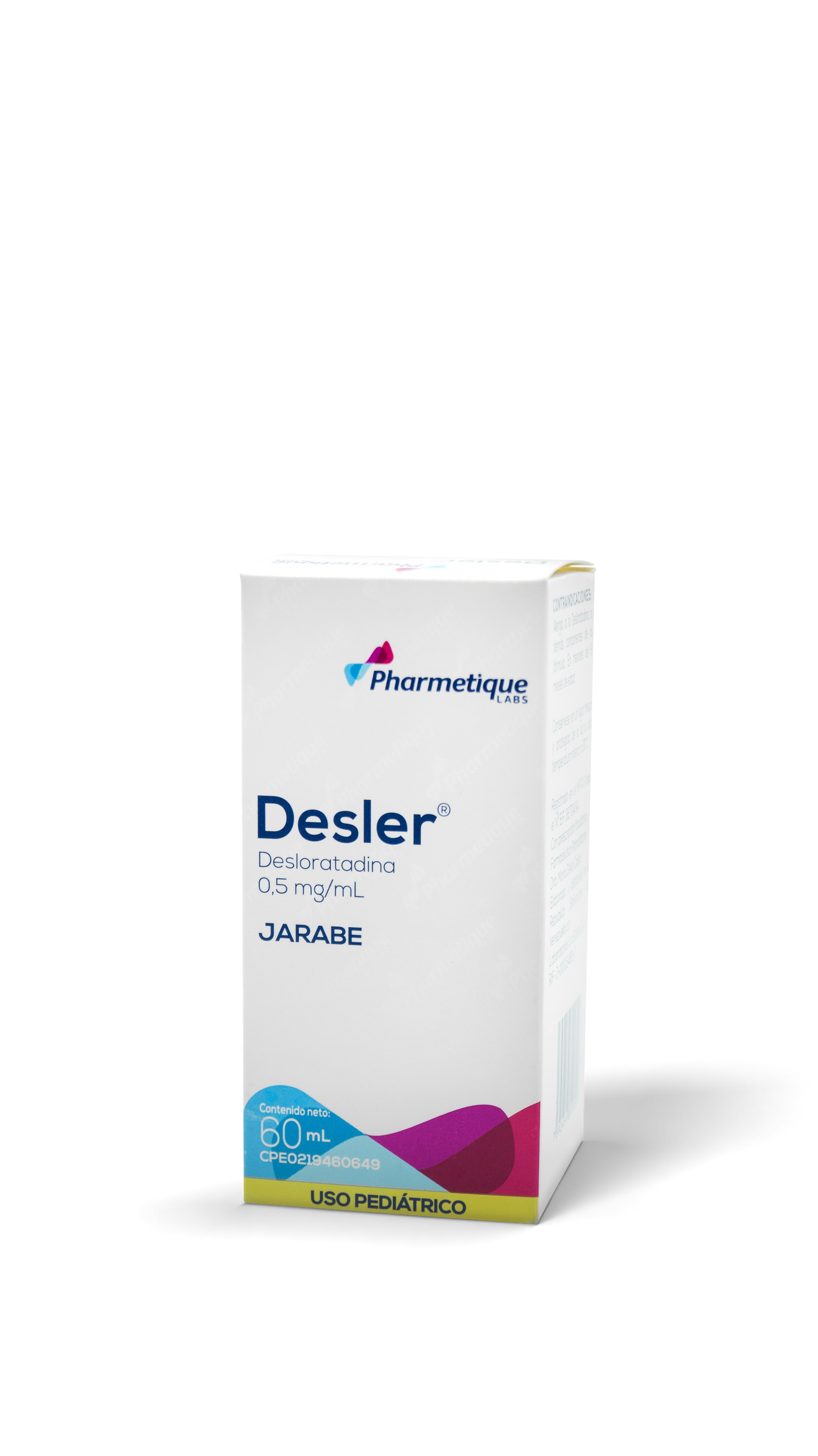 Desler jarabe pediátrico 60mL 0,5mg/mL