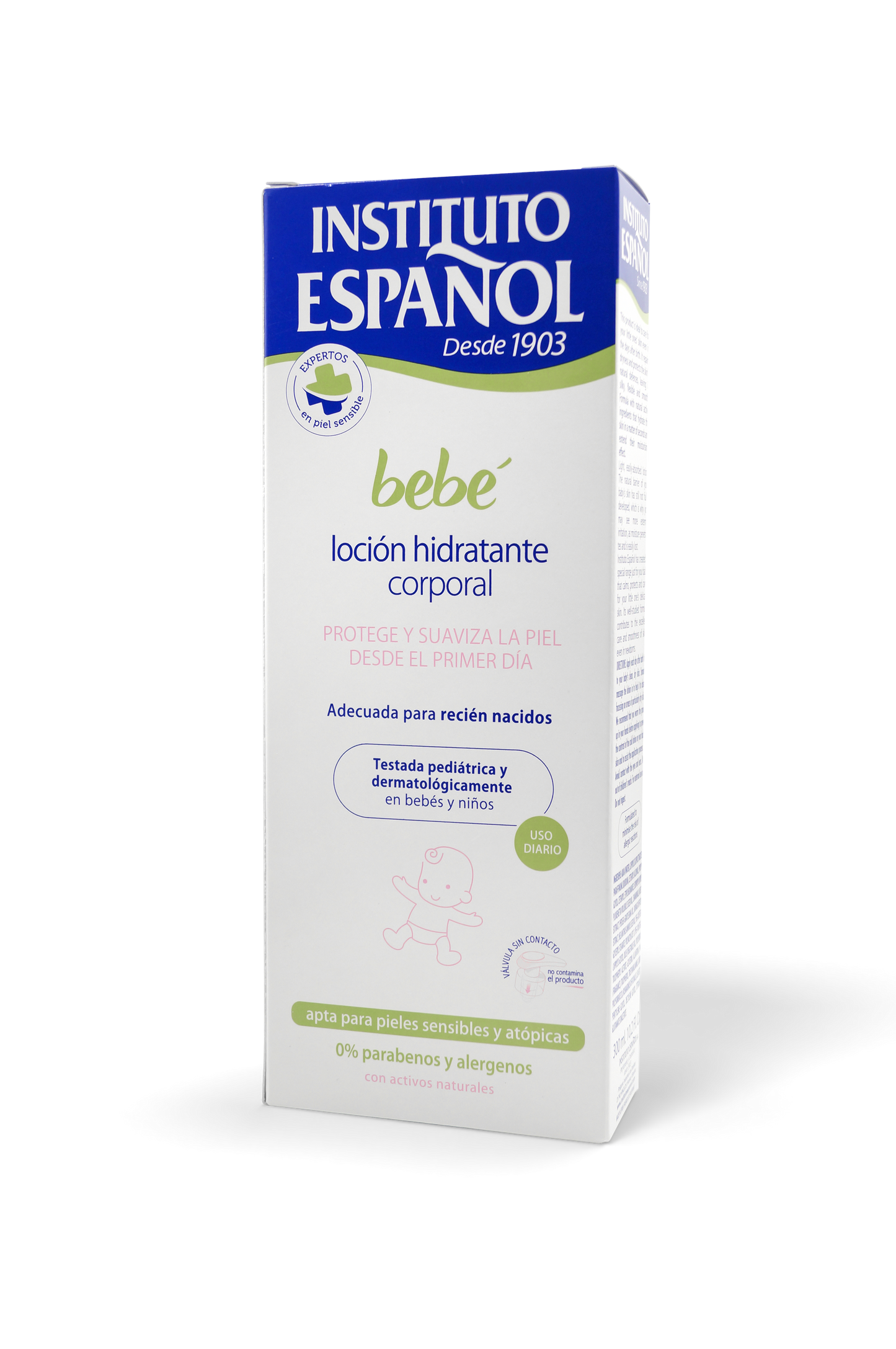 Instituto Español bebé loción hidratante corporal 300mL