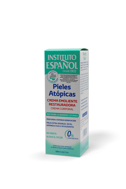 Instituto Español pieles atópicas crema emoliente restauradora 150mL