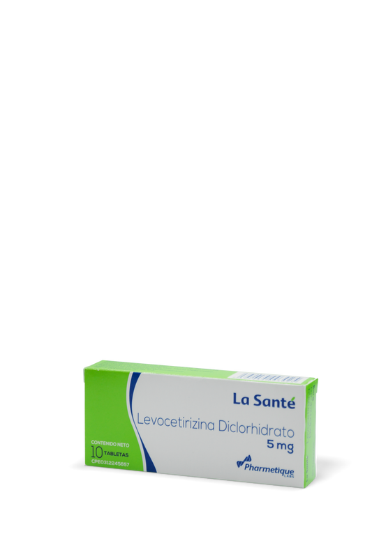 Levocetiricina 5mg 10 tabletas