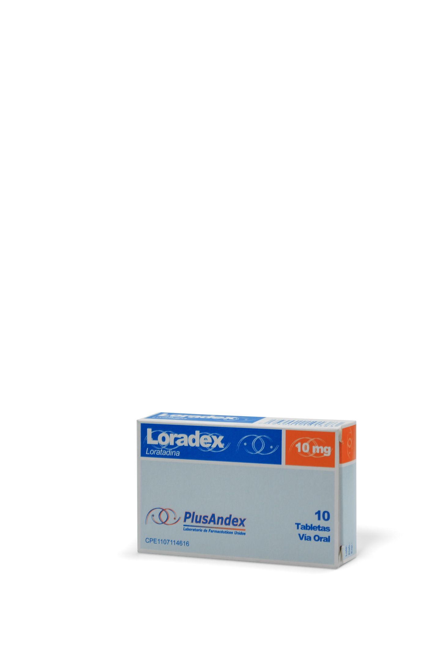 Loradex 10mg 10 tabletas