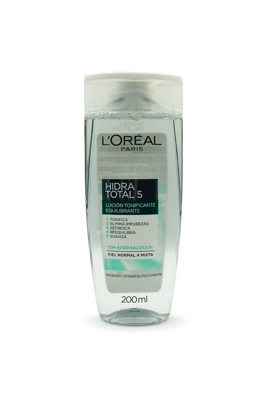 L'Oreal hidra total 5 loción equilibrante 200mL