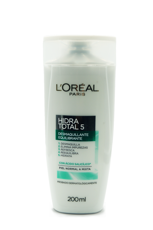 L'Oreal hidra total 5 desmaquillante 200mL