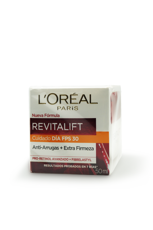 L'Oreal revitalift antiarrugas crema día FPS 30 50mL