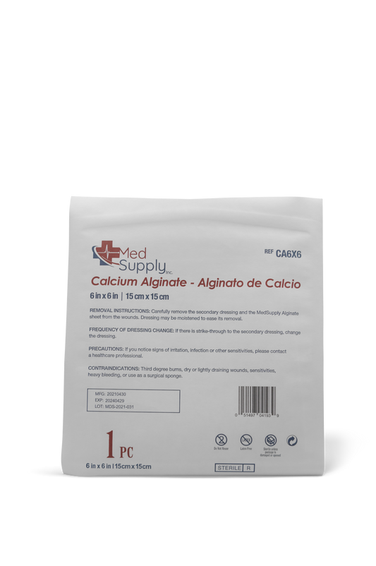 Medsupply alginato calcio 15x15cm 1 unidad