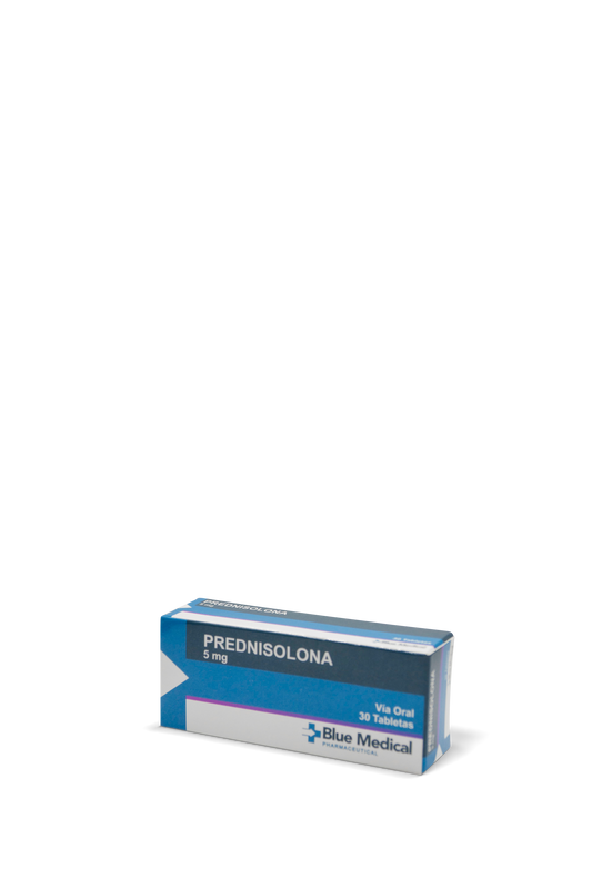 Prednisolona 5mg 30 tabletas