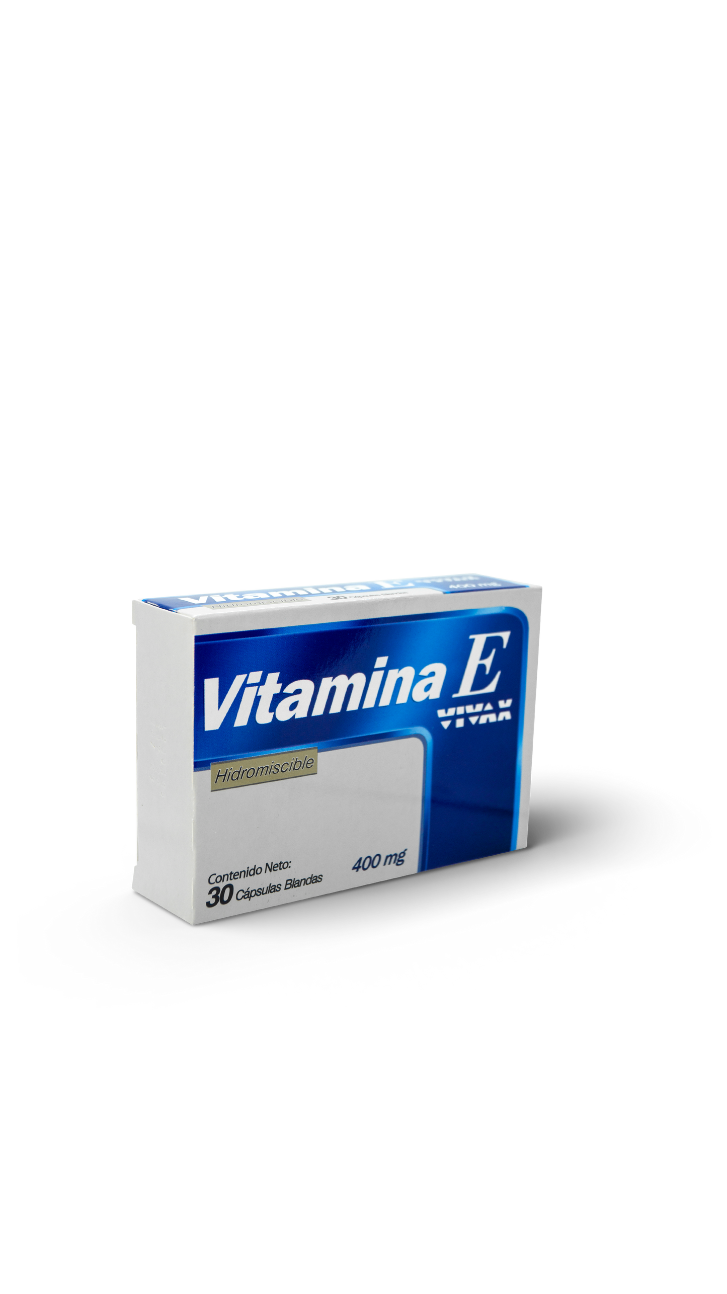 Vitamina E hidromisible 400mg